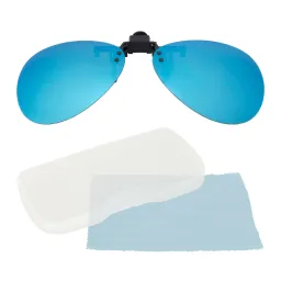 Prescription Glasses Overlay NP16F Blue Polarized Sun Overlay