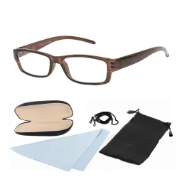 Corrective Frame Lookers M150H Brown Reading Glasses