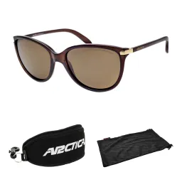 Arctica S307D KAURI kocie damskie okulary przeciwsłoneczne brązowe