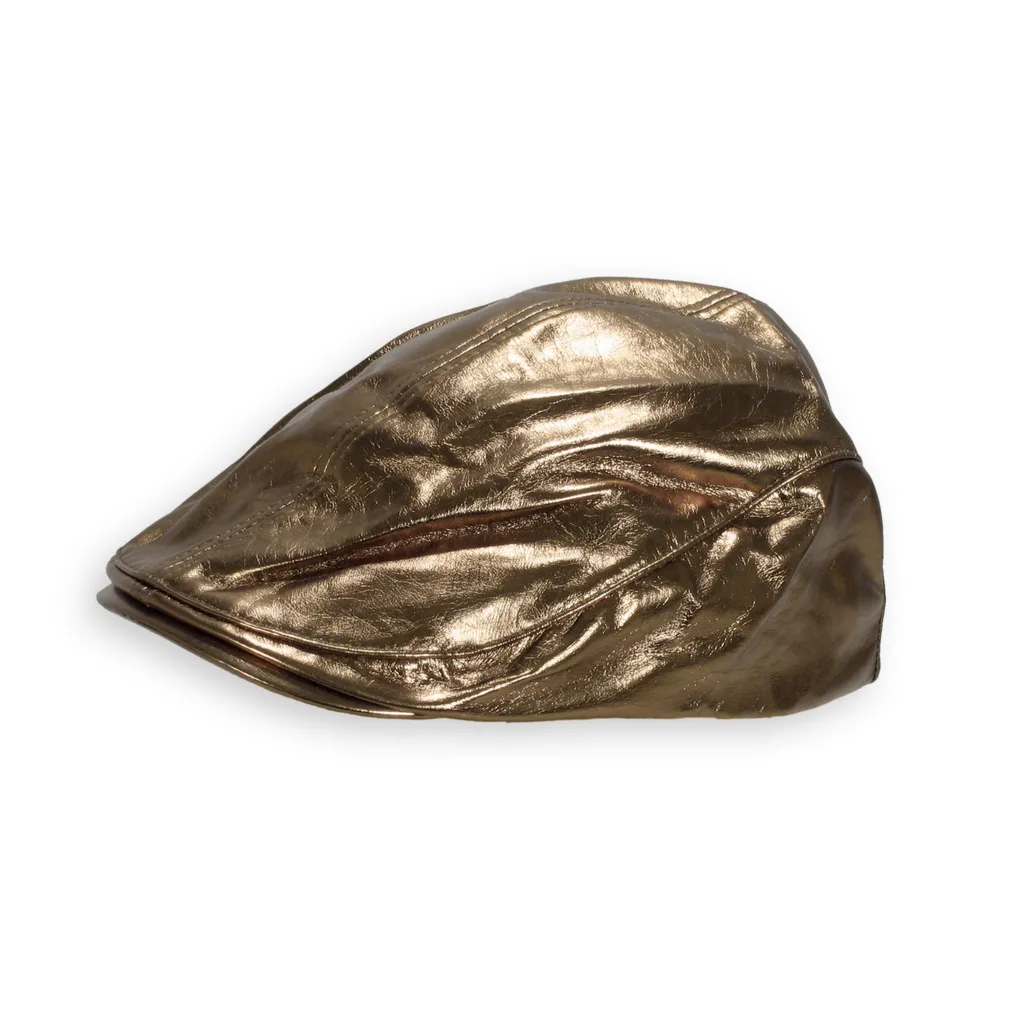 K34C Gold Flat Cap