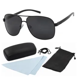 Polar Fashion HP08 C1 Black Mat Polarized Sunglasses