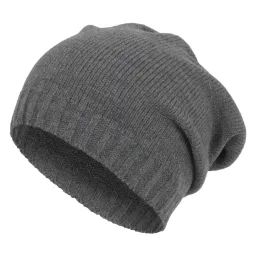 W204D Grey Winter Hat Dwarf Smurf Knitted Fashion.