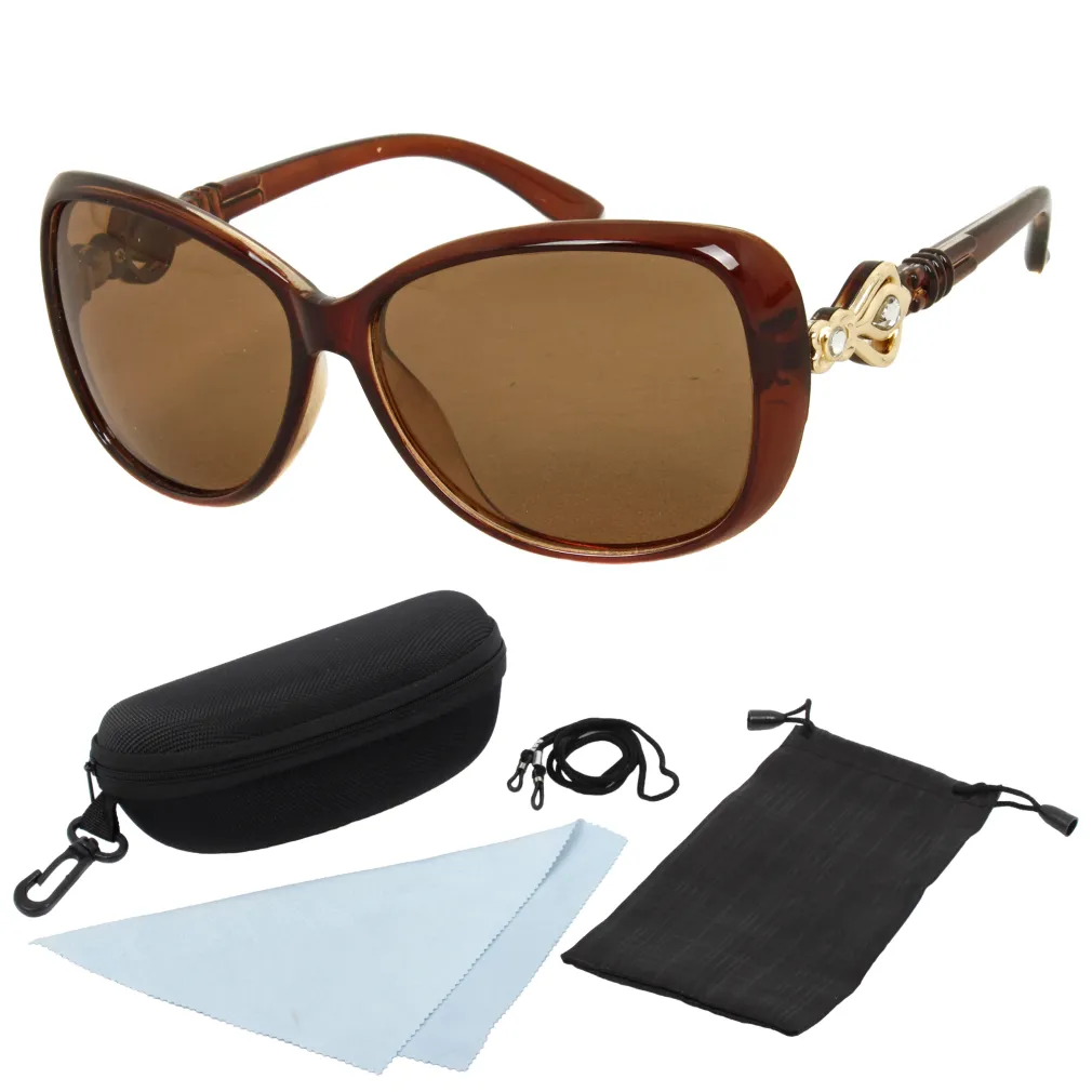 Haker 5994 Brown Polarized Sunglasses