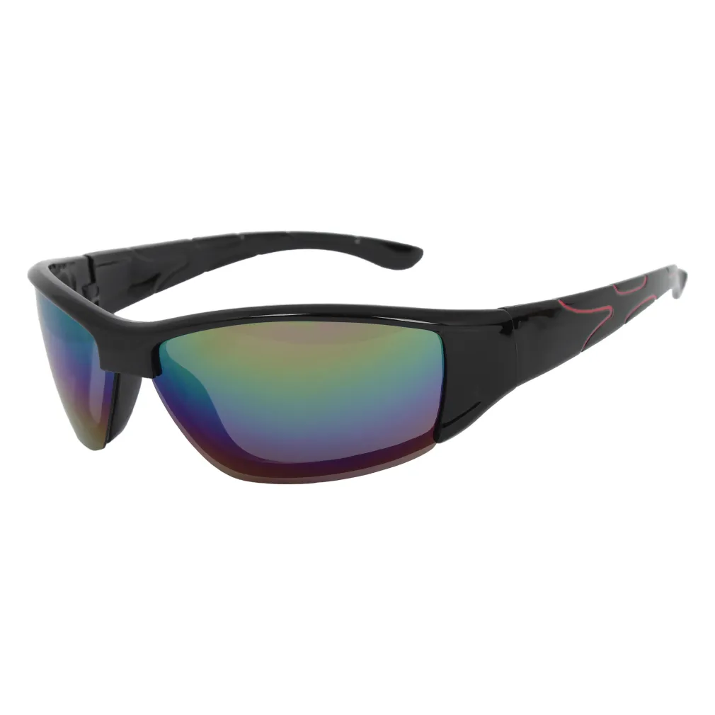 Haker HP525C Black-Red Polarized Sunglasses