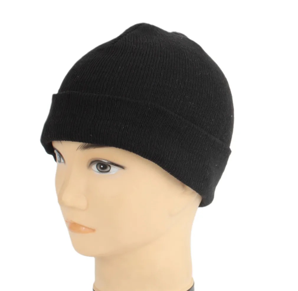 ZIMOWA wywijana czapka robocza Polar Fashion beanie czarny rozmiar L/XL W500