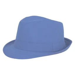 R203F Blue Classic Children'S Hat Trilby Roz.50-52