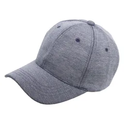K184E Granatowa Bawełniana czapka bejsbolówka