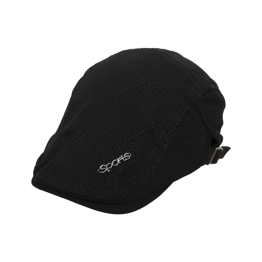 K177D Black Men'S Cotton Cap