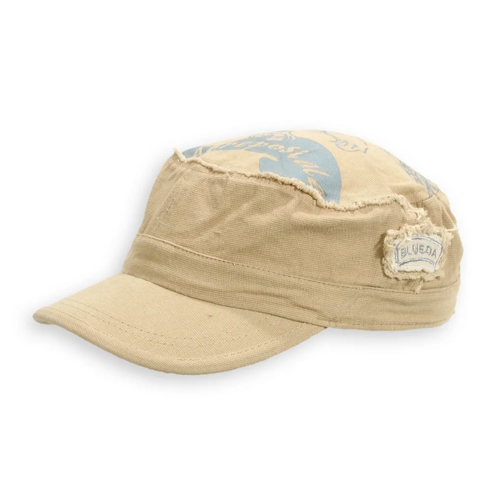 K16C Beige Patrol Cap Cotton