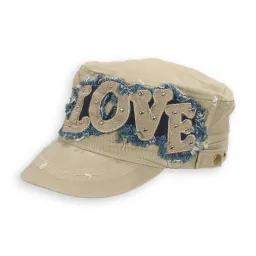 K17A Beige Patrol Cap Cotton