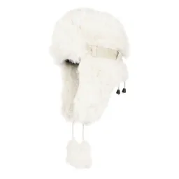 W123O Fur Eared Winter Badger Hat