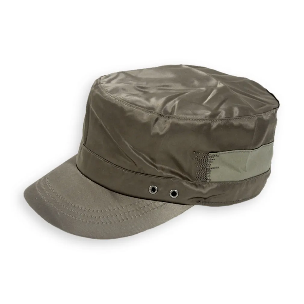 K48D Khaki Patrol Cap Cotton