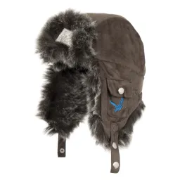 W152C Brown Warm Winter Hat Children'S