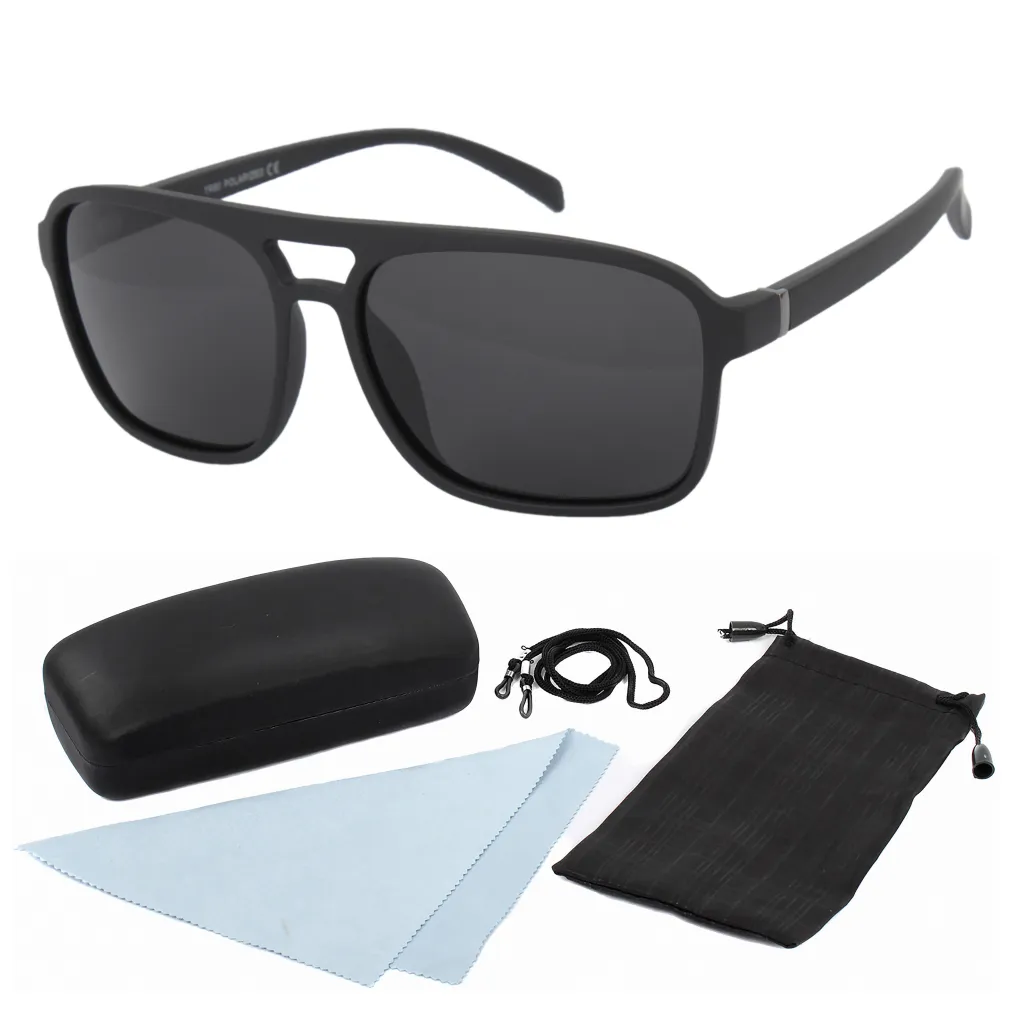 Polar Fashion HP25 C1 Black Mat Polarized Sunglasses