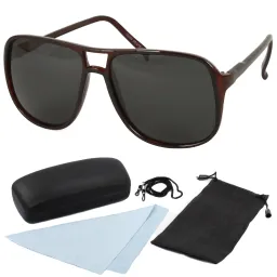 Polar Fashion 05004 Brown Polarized Sunglasses