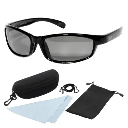 Visage VS09A Black Polarized Sunglasses