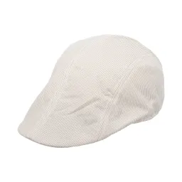 K179B Beige Men'S Cotton Cap