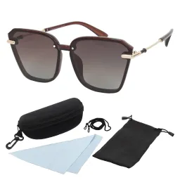 Polar Fashion P8308 P2 Brown Polarized Sunglasses