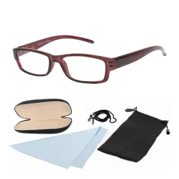 Corrective Frame Lookers M150H Red Reading Glasses