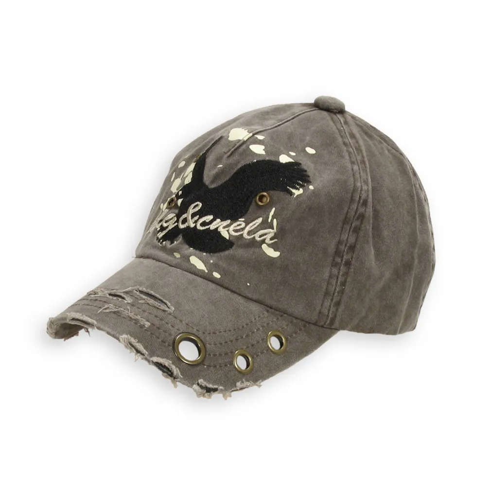 K11E Brown Cotton Baseball Cap