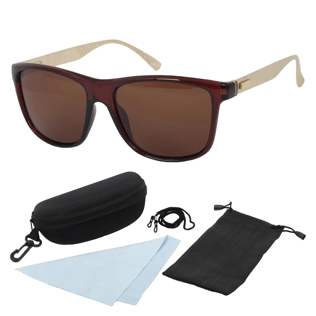 Polar Fashion P6029 C2 Brown Polarized Sunglasses