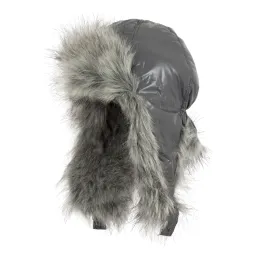 W162F Grey Eared Winter Hat Ortalion Insulated Fur