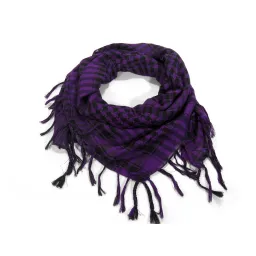 Keffiyeh Scarf Ar-05 - Purple