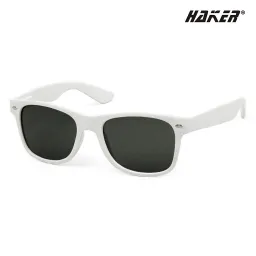 Wayfarer Nerd - Blues Brothers White Classic Sunglasses