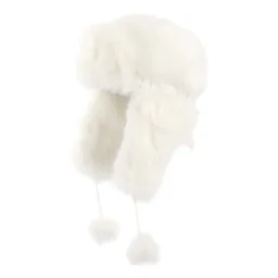 W123R Fur Eared Winter Badger Hat