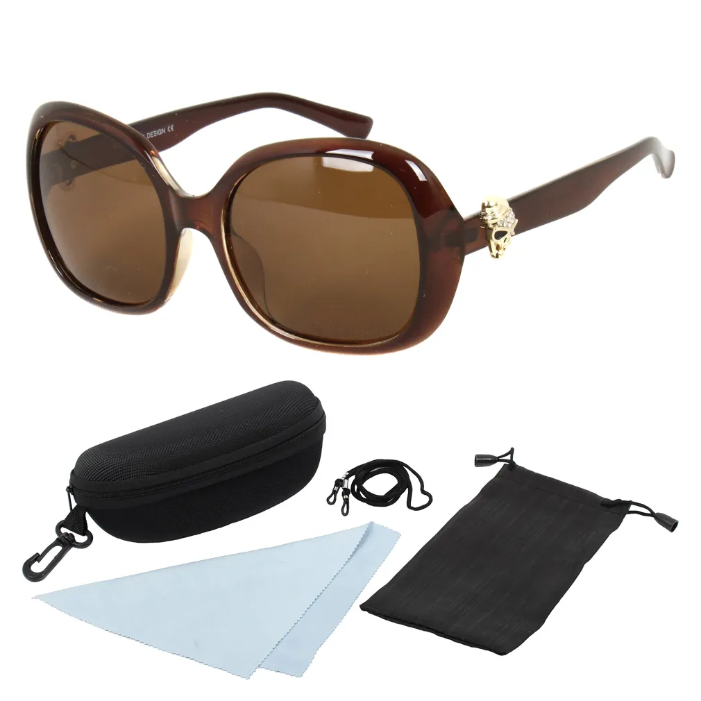 Polar Fashion 079 C6 Brown Polarized Sunglasses