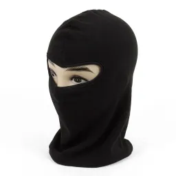 Balaclava B04A Black Balaclava For Karting Motorcycle Snowboarding Skiing