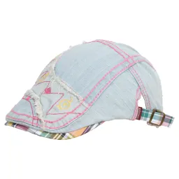 K142B Kaszkiet dziecięcy bawełniany czapka z regulacją