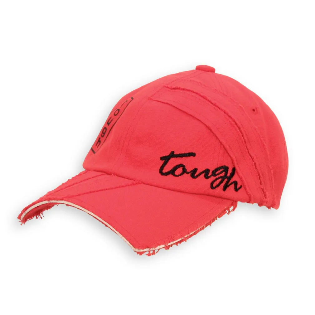 K14E Red Cotton Baseball Cap