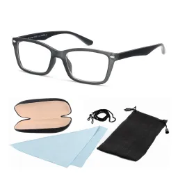 Corrective Frame Lookers M150C Dark Grey Reading Glasses