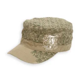 K37B Beige Patrol Cap Cotton