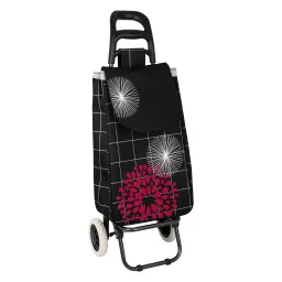 Shopping Bag On Wheels WZ339AC Two-Wheel Cart For Shopping Or Beach