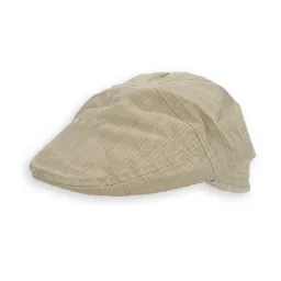 K33B Beige Men'S Cotton Cap