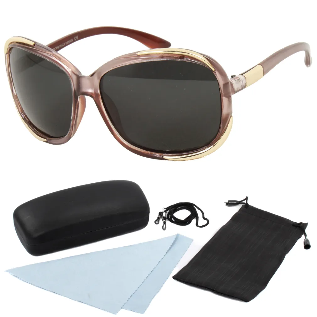 Polar Fashion S8140 C3 Brown Polarized Sunglasses