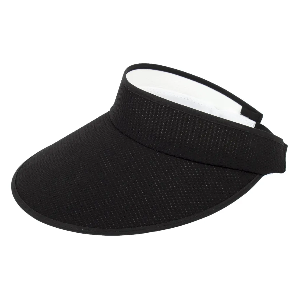 R226F Black Sun Visor On The Head Cap For The Summer