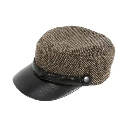 K54B Brown Patrol Cap Cotton