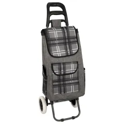 Shopping Bag On Wheels WZ277AC Two-Wheel Cart For Shopping Or Beach