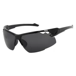 Haker HP538A Black Shiny Polarized Sunglasses