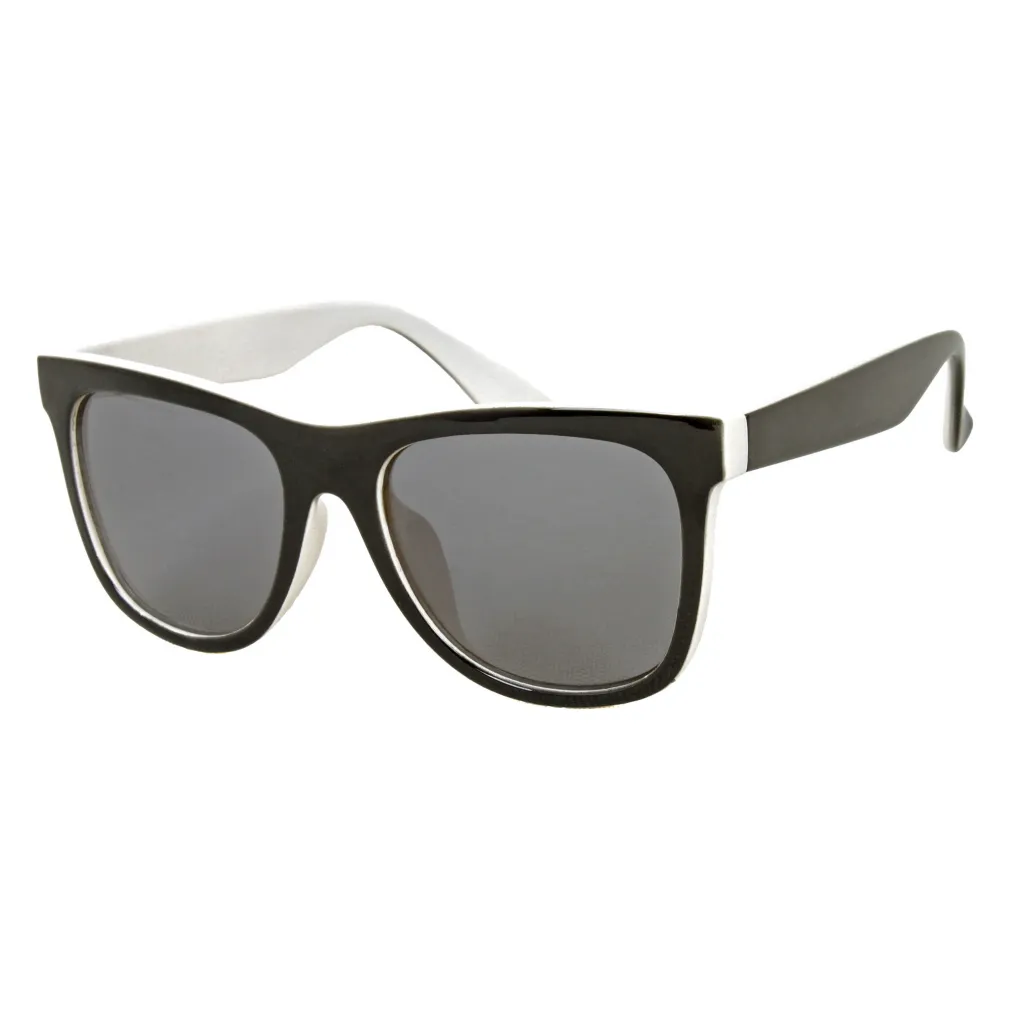 Haker HP423C Black-White Polarized Sunglasses