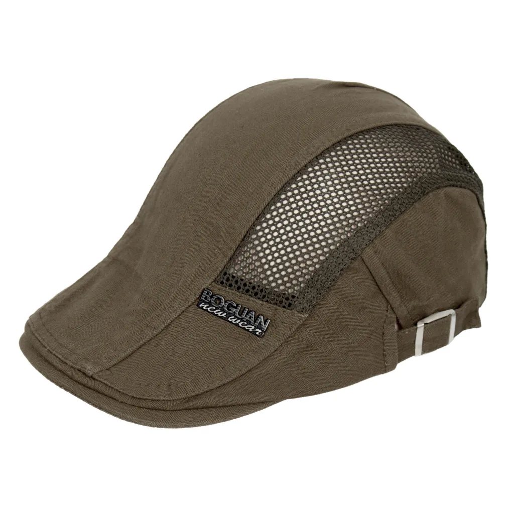 K221C Men'S Flat Cap Cotton