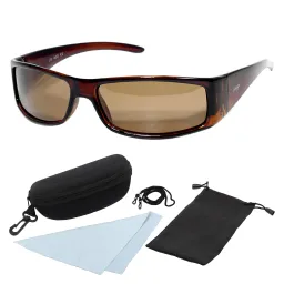 Visage VS10B Brown Polarized Sunglasses