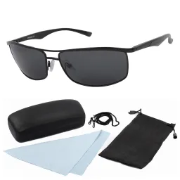 Polar Fashion HP07 C1 Black Mat Grey Polarized Sunglasses