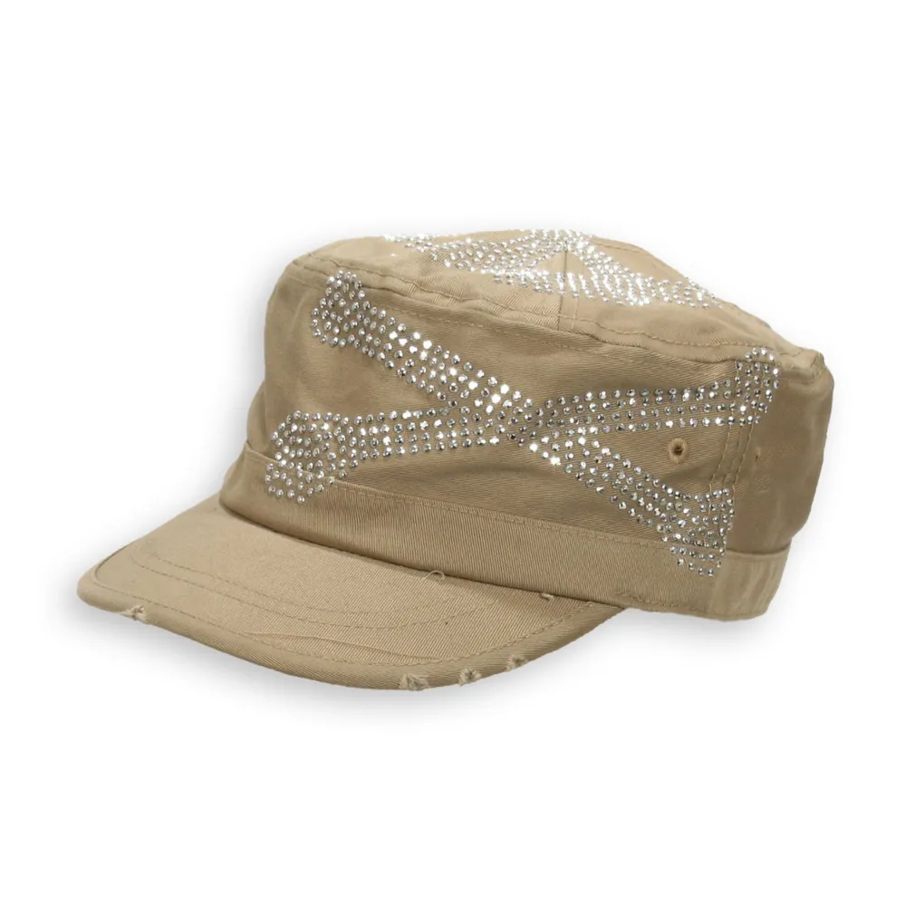 K19B Beige Patrol Cap Cotton