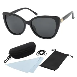 Polar Fashion P137 C1 Black Polarized Sunglasses