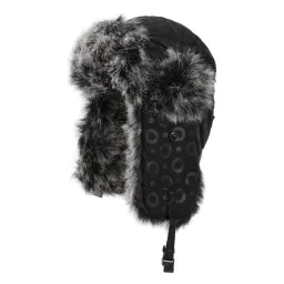 W159C Black Eared Winter Hat Warm Impregnated Waterproof