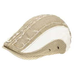 K62A Beige Men'S Cotton Cap